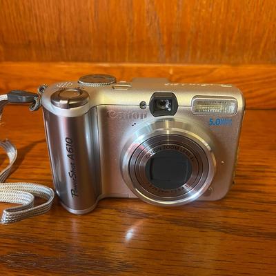 Panasonic Palmcorder & Canon Powershot (O-MG)