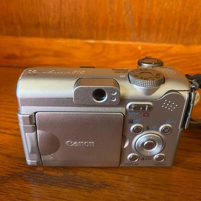 Panasonic Palmcorder & Canon Powershot (O-MG)