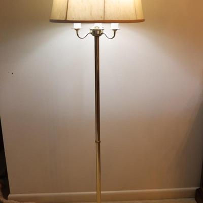 Vintage Floor Lamp Four Light