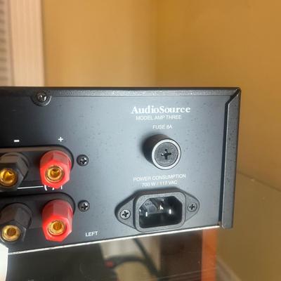 Three Audio Source "Model AMP Three" Stereo Power Amplifiers (O-MG)