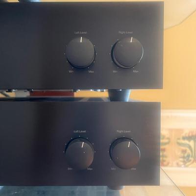Three Audio Source "Model AMP Three" Stereo Power Amplifiers (O-MG)