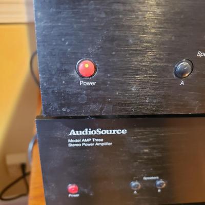 Three Audio Source "Model AMP Three" Stereo Power Amplifiers (O-MG)