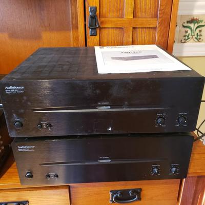 Two Audio Source Model AMP 300 Stereo Power Amplifier (O-MG)