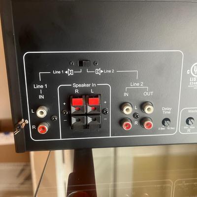 Two Audio Source Model AMP 300 Stereo Power Amplifier (O-MG)