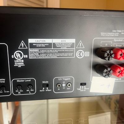 Two Audio Source Model AMP 300 Stereo Power Amplifier (O-MG)