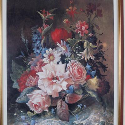 Signed and Framed By Brenda Burke