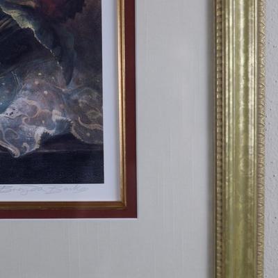 Signed and Framed By Brenda Burke