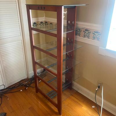 Six Tier Stereo Component Rack (O-MG)