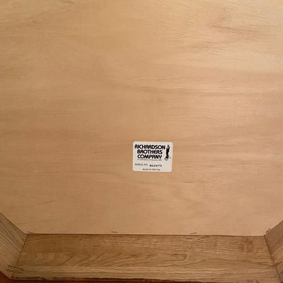Richardson Brothers Co Octagonal Wooden Framed Mirror (PB-BM)