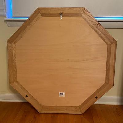 Richardson Brothers Co Octagonal Wooden Framed Mirror (PB-BM)