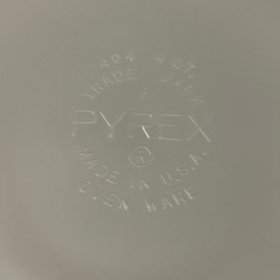 Four Nesting Pyrex Bowls (LR-MG)
