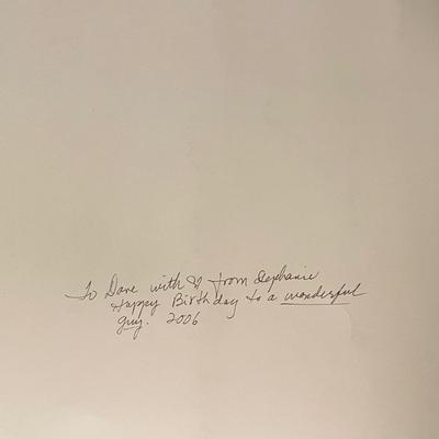 Pencil Drawing Print of Man at Sea, Signed & Numbered (PB-BM)