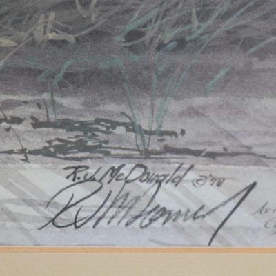 Signed "Artist's Copy" by Ralph McDonald