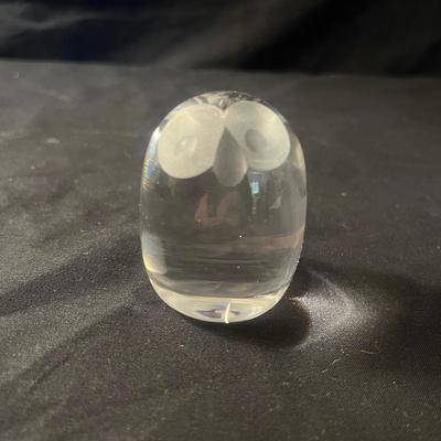 Three Glass Paperweights, incl. Caithness Quicksilver (LR-MG)