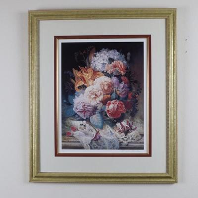 Signed and Framed by Brenda Burke