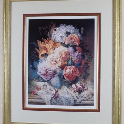 Signed and Framed by Brenda Burke