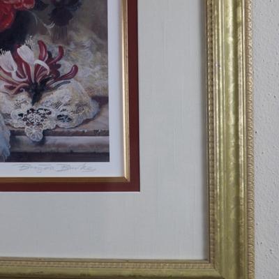Signed and Framed by Brenda Burke