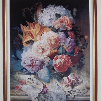 Signed and Framed by Brenda Burke