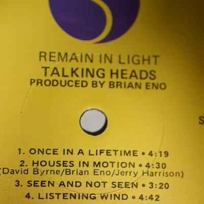 TALKING HEADS "REMAIN IN light" 1980