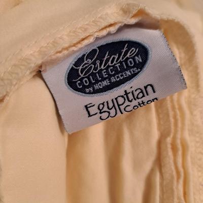 Selection of Fine Bedding: Quilt, Satin Coverlets, Bedspreads, Pillows (PB-SD)