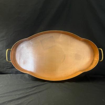 Copper Serving Tray & More Hammered Copper (LR-MG)