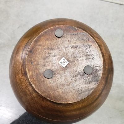 Pair of Wooden Indian Vases (2058B-KD)