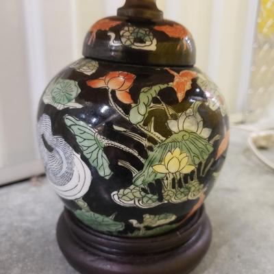 Two Pairs of Asian Figurines, Bowls, Lamp and More (2058F-KD)