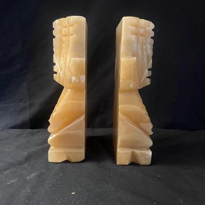 Onyx Aztec Statuettes & Southwest Style Letter Opener (LR-MG)