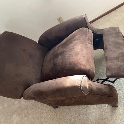 Slumberland Brown fabric recliner