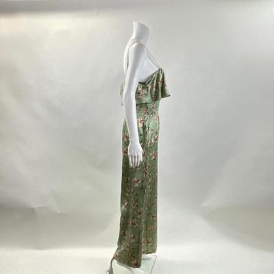 295 New INTERMIX Eliza Silk Printed Jumpsuit