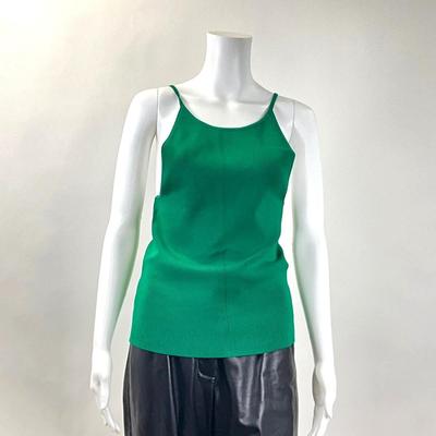 296 New INTERMIX MANNING CARTEL No limits Rib Knit Camisole Green