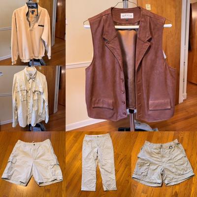 Orvis, Columbia, and L.L. Bean and Other Outdoor Branded Clothing - Men’s Sizes M-L (PB-DZ)