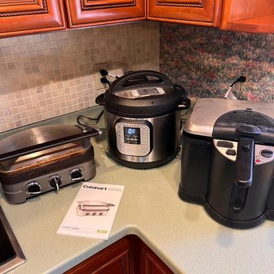 Cuisinart Griddler, Instant Pot & Rival Fryer (K-RG)
