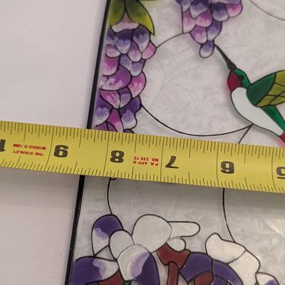 Hummingbirds 8 1/2" x 12 1/2" Window Display