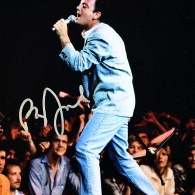 Billy Joel signed promo photo 