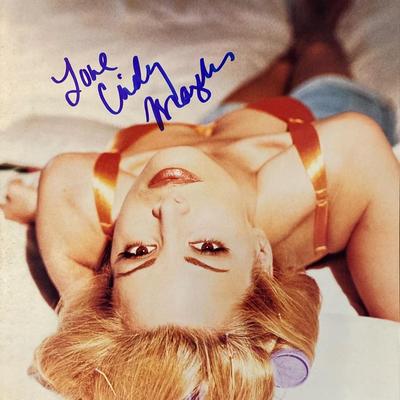 Cindy Margolis signed photo