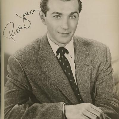 Rick Jason signed Combat photo