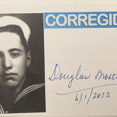 WWII Douglas Northam signed photo