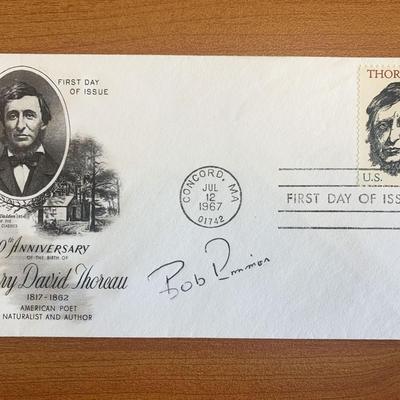 Robert H Rimmer signed first day cover