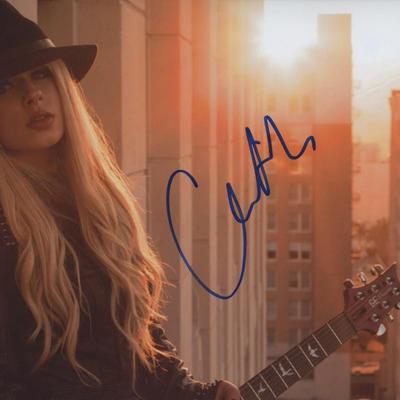 Orianthi signed photo