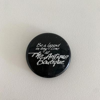 Be a legend in any time at The Antique Boutique vintage pin