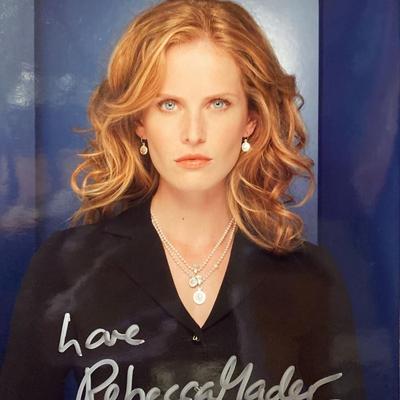 Rebecca Mader signed photo