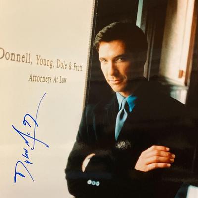 Dylan McDermott signed photo