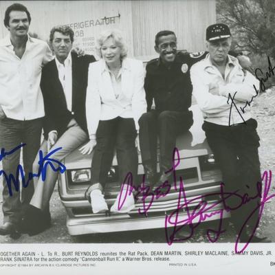 Together Again signed movie photo -Sinatra, Martin. GFA Authenticated