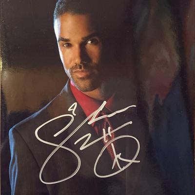 Shemar Moore signed photo