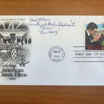 Dorothy DeBorba signed first day cover 