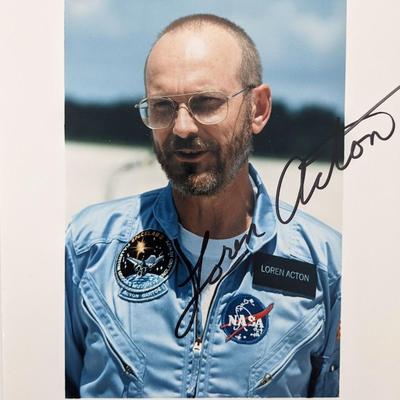 Loren Wilber Acton signed photo