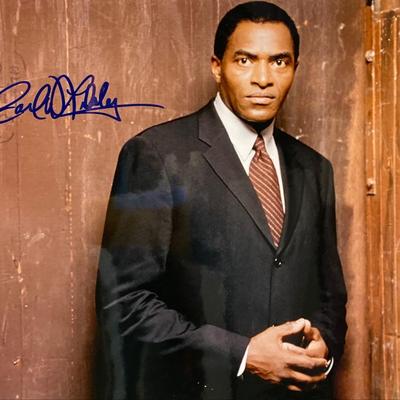 Alias Carl Lumbly signed photo