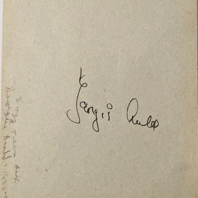Georgie Auld Signature Cut