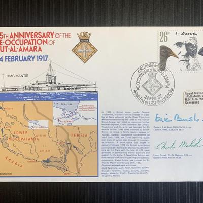 Eric Bush and Charlie Malcolm signed first day cover